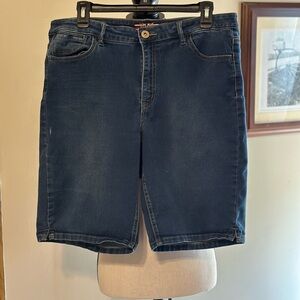 Blue Denim Shorts